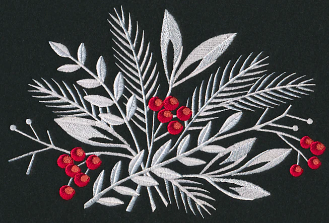 Christmas Bliss Spray (Whitework) - Image 2