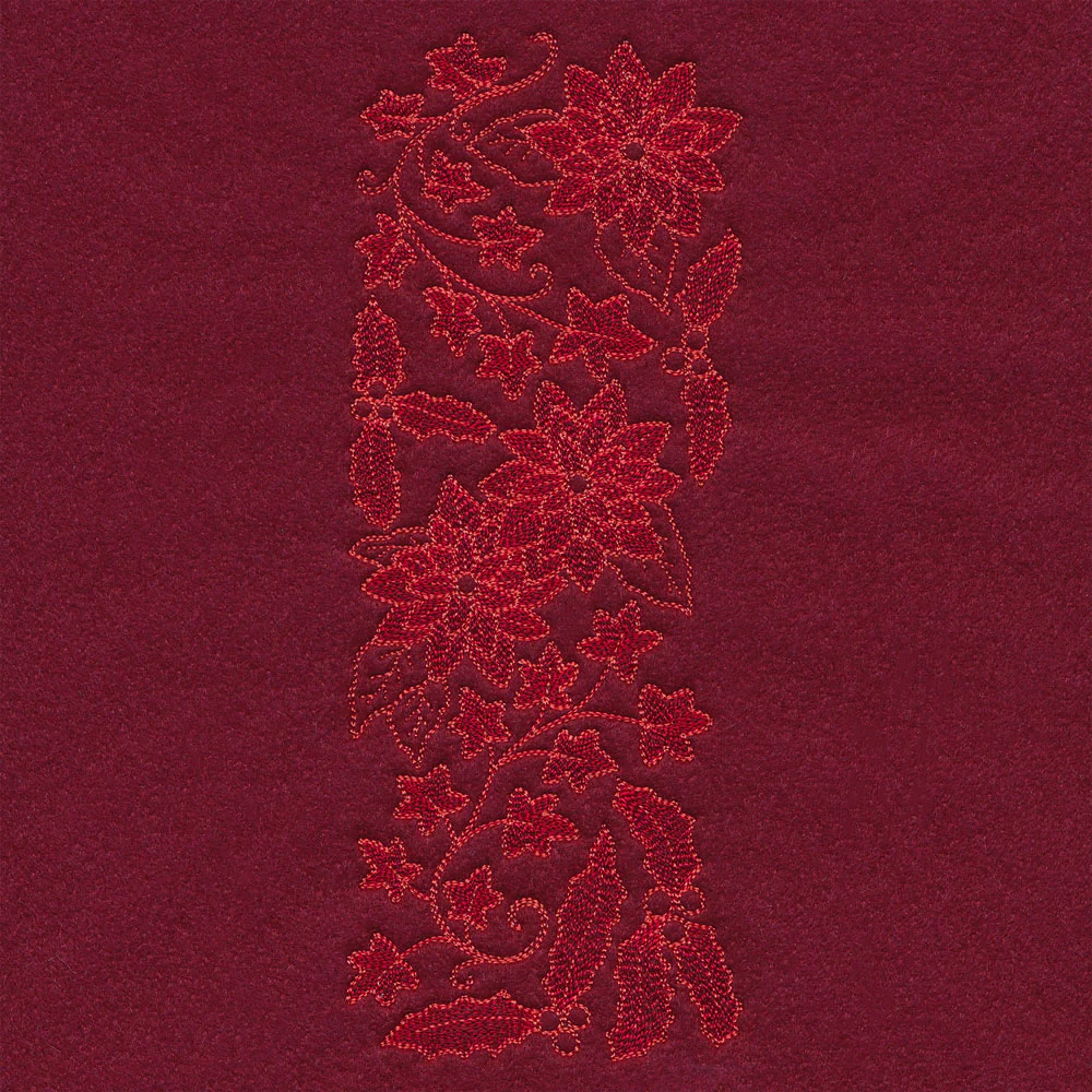 Christmas Border - Poinsettia - Image 2