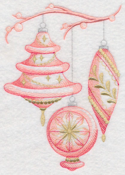 Christmas Boutique Ornaments (Toile) - Image 2