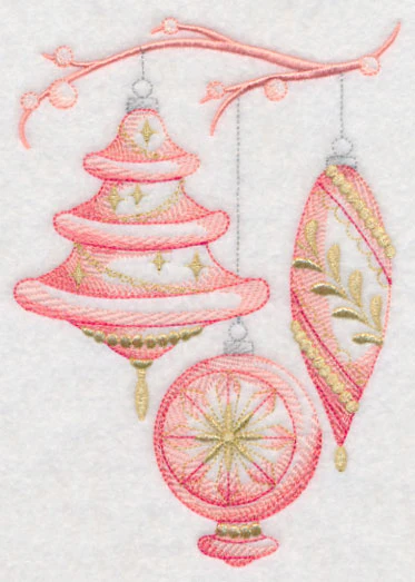 Christmas Boutique Ornaments (Toile) - Image 3