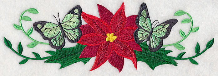 Christmas Butterfly Border - Image 2