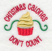 Christmas Calories Don't Count Jar Cover - Image 2