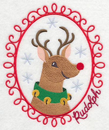 Christmas Cameo - Rudolph - Image 2