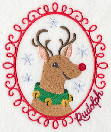 Christmas Cameo - Rudolph - Image 3