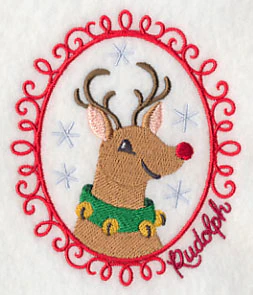 Christmas Cameo - Rudolph - Image 4