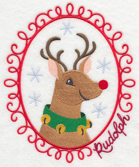 Christmas Cameo - Rudolph - Image 5