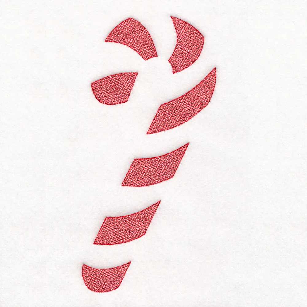 Christmas Candy Cane (Embossed) - Image 4