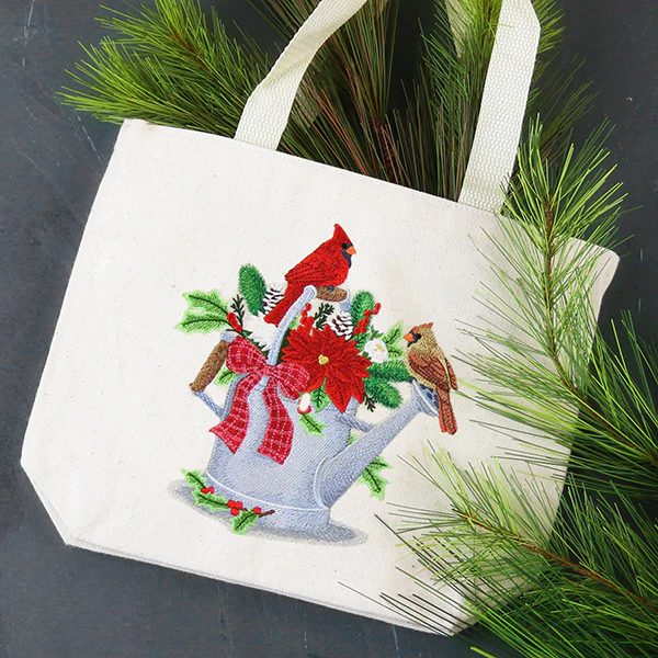 Christmas Cardinal Bouquet - Image 4