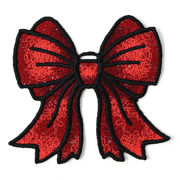 Christmas Charms Ornament - Bow (Lace) - Image 6