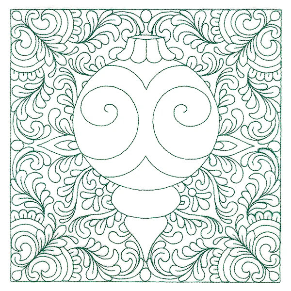 Christmas Charms Quilting Square - Ornament (Double Run) - Image 2