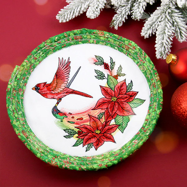 Christmas Cheer Painting Cardinal