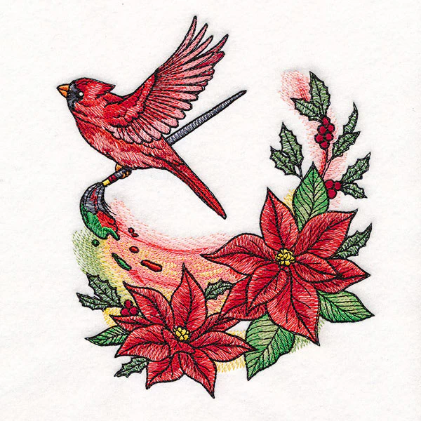 Christmas Cheer Painting Cardinal - Image 3