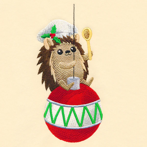 Christmas Chef Hedgehog - Image 4
