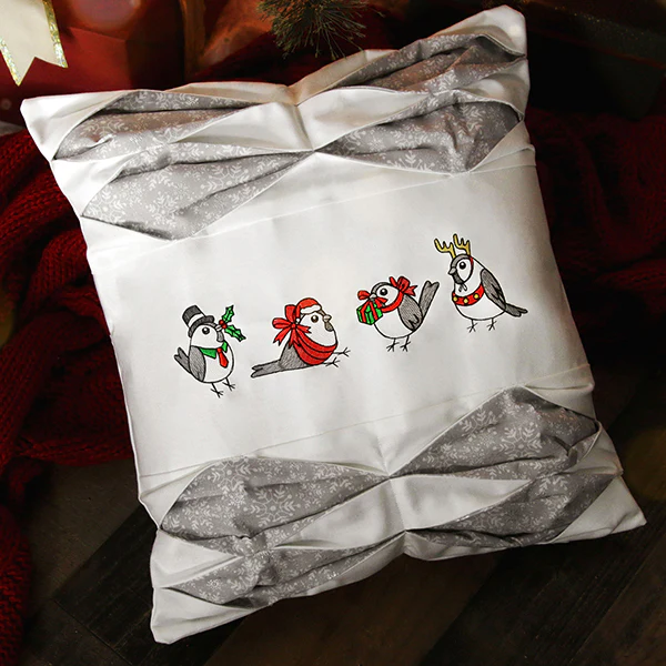 Christmas Chickadee Border - Image 4