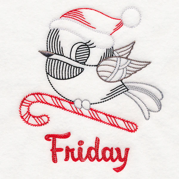 Christmas Chickadee - Friday (Vintage) - Image 3