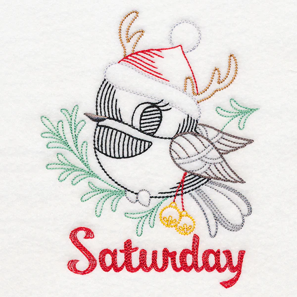 Christmas Chickadee - Saturday (Vintage) - Image 3