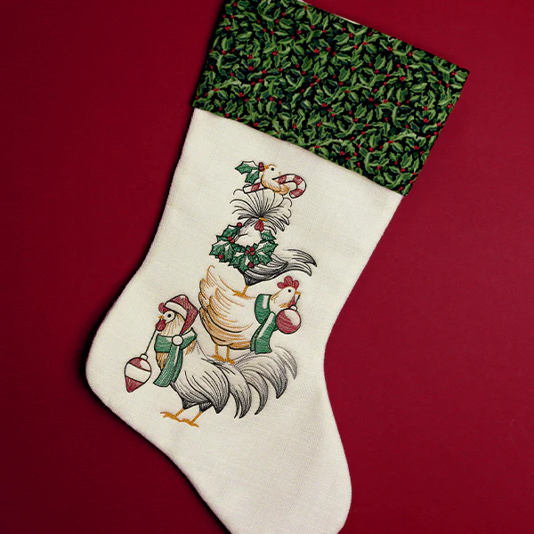 Christmas Chicken Stack Etching - Image 8