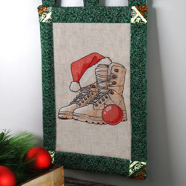 Christmas Combat Boots - Image 6