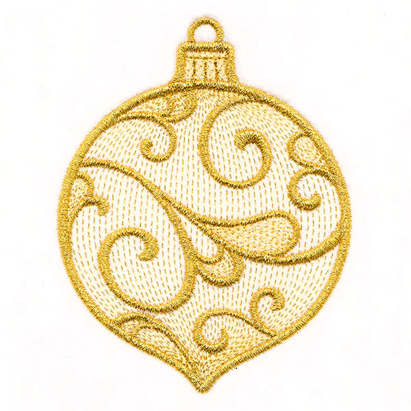 Christmas Contours Ornament 3 - Image 4