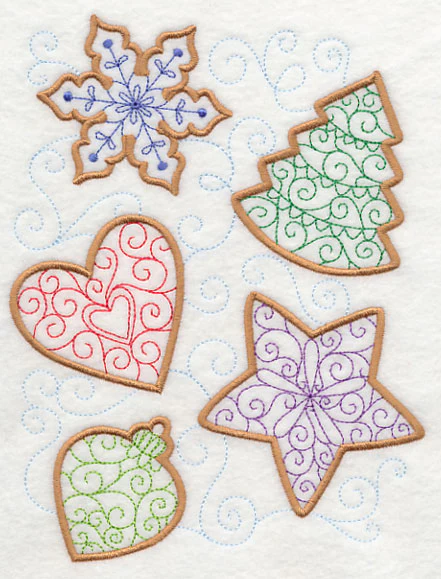 Christmas Cookie Collage - Image 2
