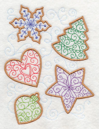Christmas Cookie Collage - Image 3