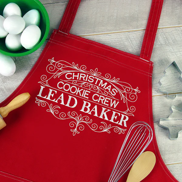 Christmas Cookie Crew Lead Baker Sign - Image 9