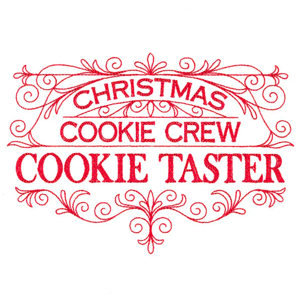 Christmas Crew Cookie Tester Sign - Image 3