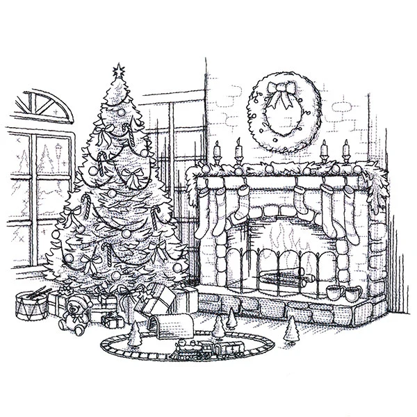 Christmas Eve Scene - Image 4