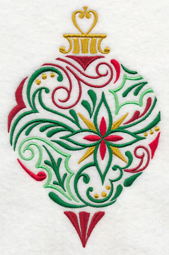 Christmas Filigree Antique Ornament - Image 3