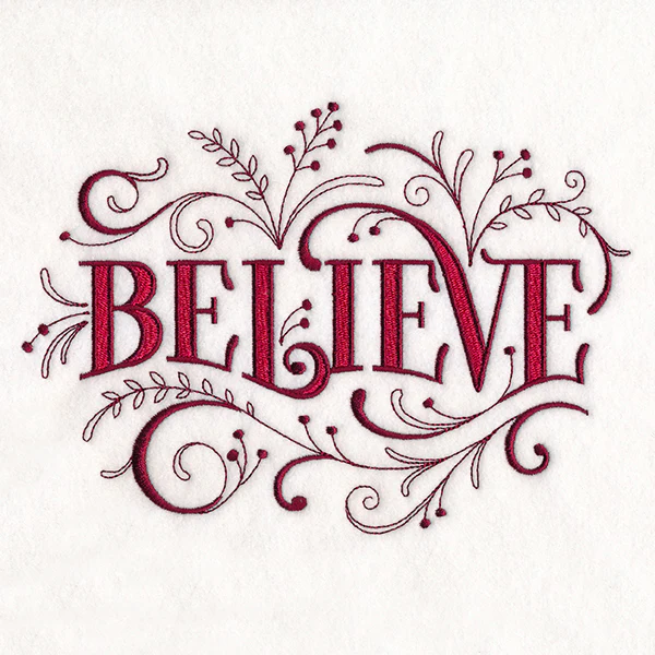 Christmas Filigree - Believe - Image 3