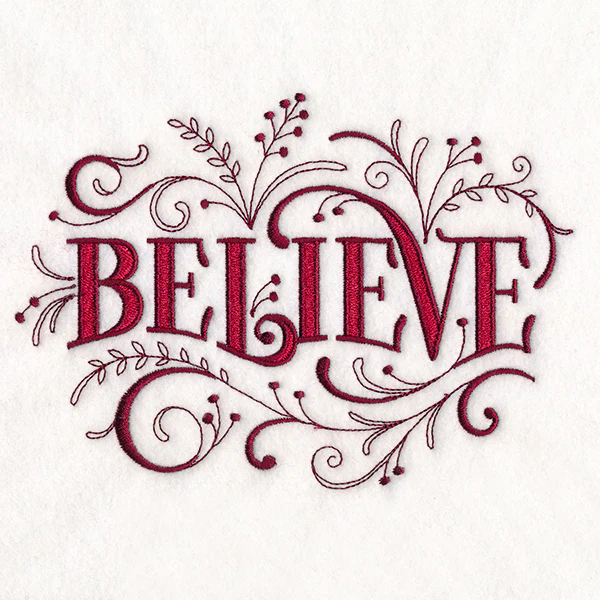 Christmas Filigree - Believe - Image 5