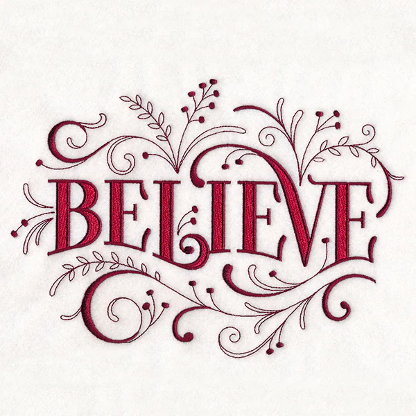 Christmas Filigree - Believe - Image 7