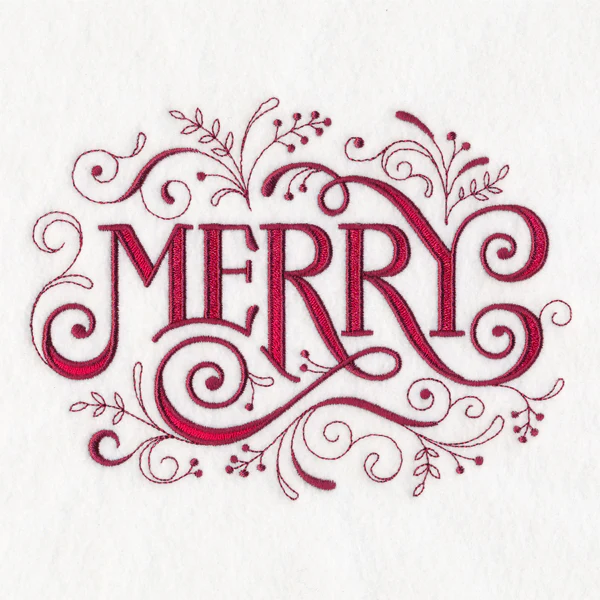 Christmas Filigree - Merry - Image 3
