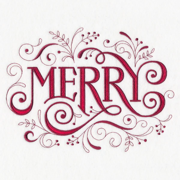 Christmas Filigree - Merry - Image 4