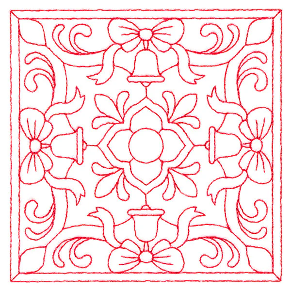 Christmas Filigree Quilting - Bells (Double Run) - Image 5