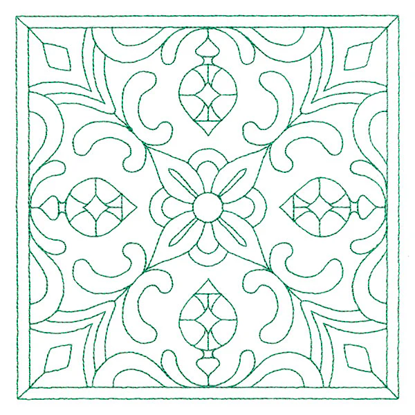 Christmas Filigree Quilting - Ornaments (Double Run) - Image 3