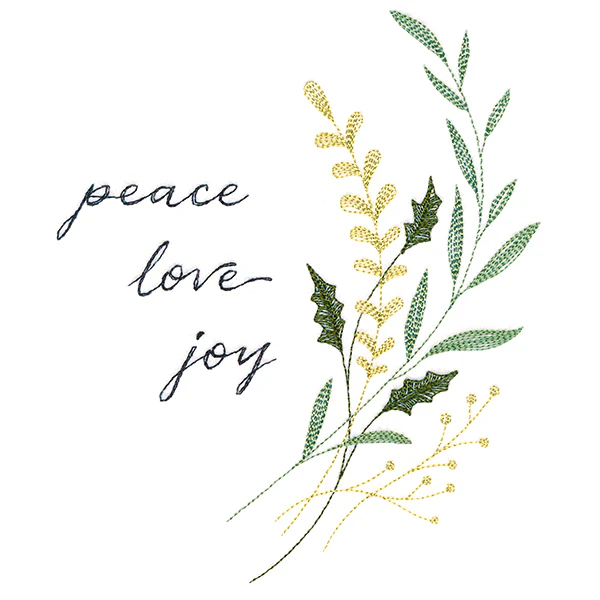 Christmas Finery - Peace, Love, Joy - Image 2