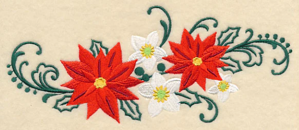 Christmas Floral Filigree Spray - Image 3