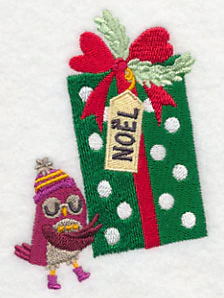 Christmas Gift and Owl - Image 2