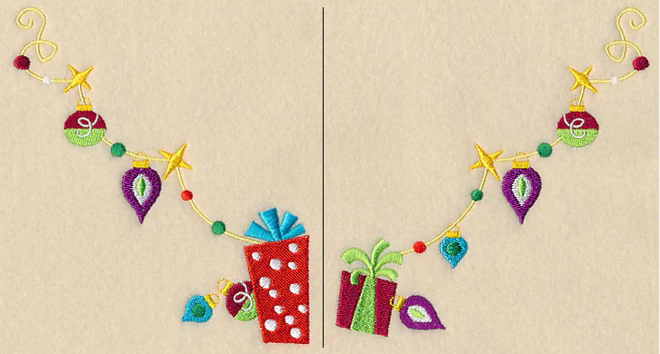 Christmas Gifts Neckline (V-Neck) (Split) - Image 4