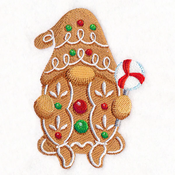 Christmas Gingerbread Lady Gnome - Image 3
