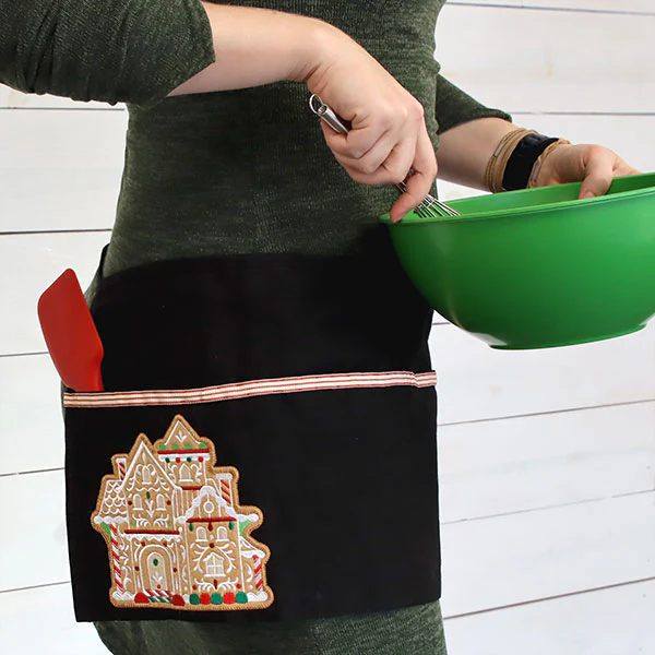 Christmas Gingerbread Mansion (Heirloom Applique) - Image 6