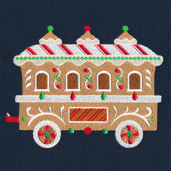 Christmas Gingerbread Train - Box Car - Image 3