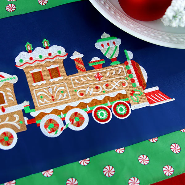 Christmas Gingerbread Train - Engine - Image 12