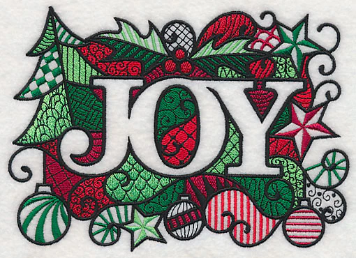 Christmas Joy (Blackwork) - Image 4