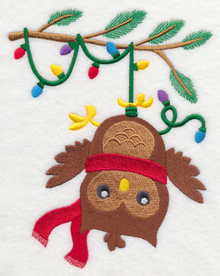 Christmas Lights and Owl - Image 4