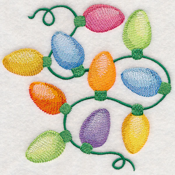 Christmas Lights in Watercolor - Image 3