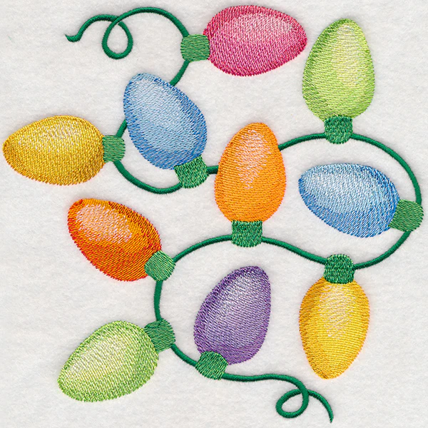 Christmas Lights in Watercolor - Image 6