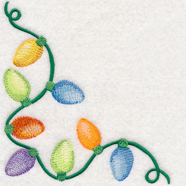 Christmas Lights in Watercolor Corner - Image 4