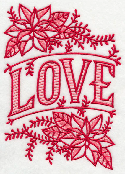 Christmas Love and Poinsettia - Image 2